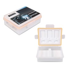 Akku Box für Canon LP-E6 BP-511 Aufbewahrungsbox Kamera Akkus + Speicherkarten 