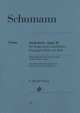 Liederkreis op. 39 Schumann