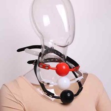 60cm 84g Pu Leder Silikon Mund