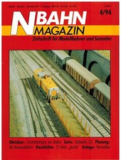 N Bahn Magazin 1994 Heft 4 Oktober - Dezember Zeitschrift für Modellbahner