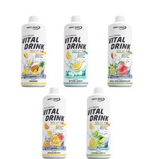 ++ Best Body low carb Vital Mineraldrink GetränkeKonzentrat  1L Flasche ++