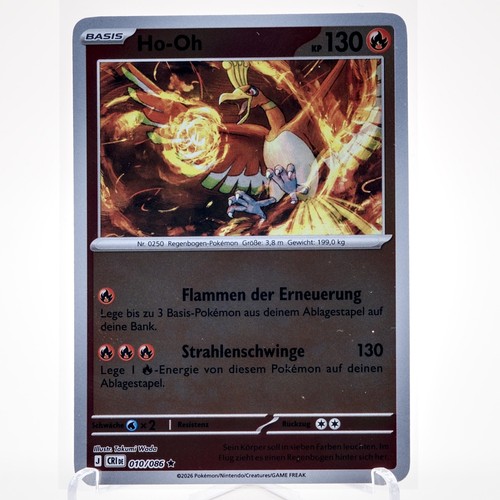 Pokemon karte 010 086 - pokemon, ho-oh