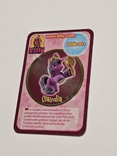 Claudia Unicorn   - Filly - Glitzerkarte  - Sammelkarte ( KR)