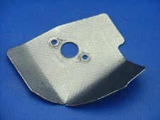 Abschirmung Auspuff aus Hecht 548 SW Rasenmäher