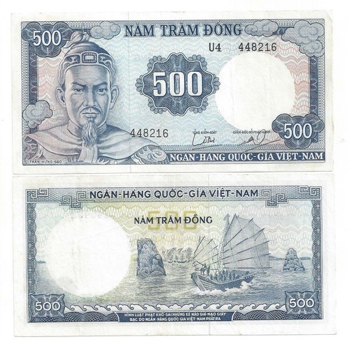 Süd south vietnam 500 dong - vietnam,
