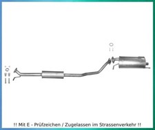 Auspuffanlage für Opel Agila