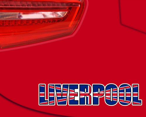 Aufkleber liverpool schriftzug - aufkleber,