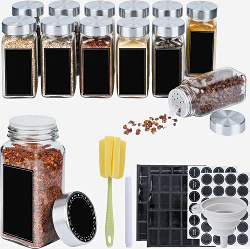 12x gewürzgläser 120 glas - 12x,