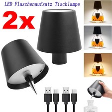 2x LED Flaschenaufsatz