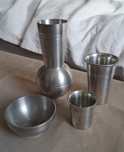 Zinn geschirr set - zinn, geschirr-set