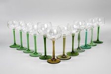 Konvolut aus 12x Weinglas