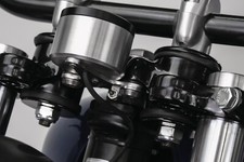 Tasterhalter Motoscope gebogen hochwertiger Edelstahl unauffällige Montage