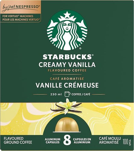 Starbucks creamy vanilla for - starbucks,