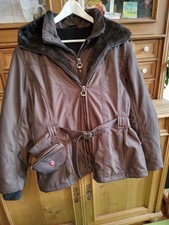 Wellensteyn Jacke „Zermatt“ M, Braun, sehr warm.