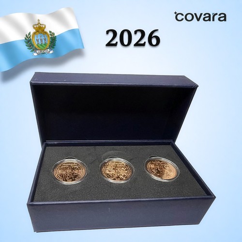 San marino 2026 triptychon aus - marino,