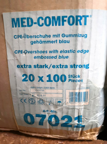 Med comfort cpe überschuhe - med-comfort, cpe-Überschuhe