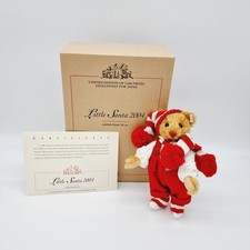 Steiff 676130 Teddybär Little Santa 2004 limitiert 1500 20 cm Mohair