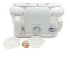 Beaba Babynahrungszubereiter Küchenhelfer Babycook Duo 4 in 1 Dampfgarer Babyküc