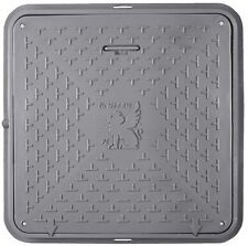 Schachtabdeckung Kanaldeckel Schachtdeckel DN720/600 A15 BabylonPlast™ Grau