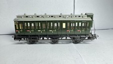 Märklin H0 4005 Abteilwagen 330 Stg 18t 2. Klasse der DB grün mit Bremserhaus