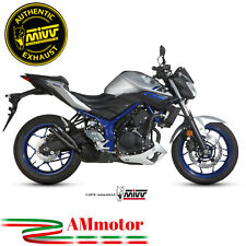 Auspuff Motorrad Mivv Yamaha Mt-03 2019 Endtopf Double Gun Schwarz Exhaust