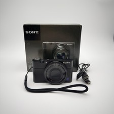 Sony Cyber-shot DSC-RX100 20,2 MP Digitalkamera - Schwarz - Guter Zustand