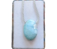 Larimar Cabochon Anhänger