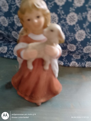 Goebel keramikfigur mädchen - goebel,