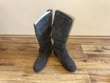 Damen-Stiefel aus echtem Veloursleder – stilvoll und elegant