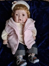 Puppe 50cm Porzellan gebraucht