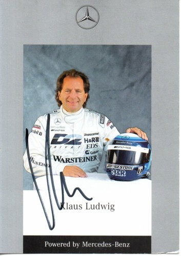 Autogramm klaus ludwig - autogramm,