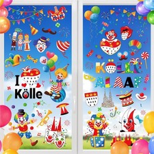 9 Stück Kölner Karneval