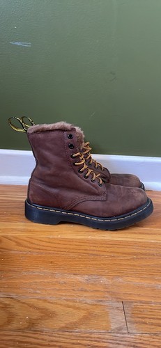 Martens brown fur lined - dr.,