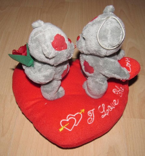 Plüsch herz love you - herz,