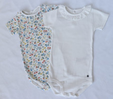 Baby 2x Kurzarm Bodys von