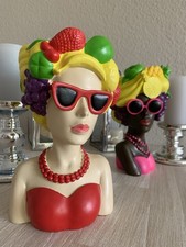 Frauen Büste Pop Art Deco