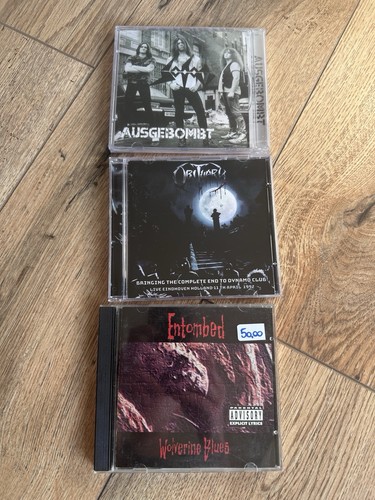 Sodom obituary entombed cds - entombed,