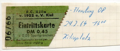 Ticket kilia kiel - 3.,