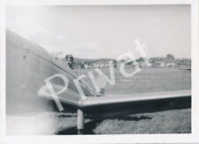 Foto WK II Wehrmacht Flieger Piloten Crailsheim Flugplatz Klemm Kl 25 F1.35