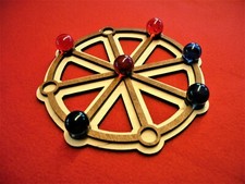 Radmühle Brettspiel Holz