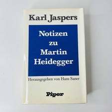 Notizen zu Martin Heidegger