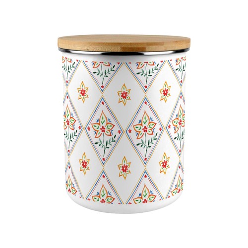 Diamond floral vorratsdose - vorratsdose,