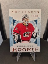 Jack LaFontaine Upper Deck Artifacts Copper /299 Carolina Hurricanes NHL #189 RC