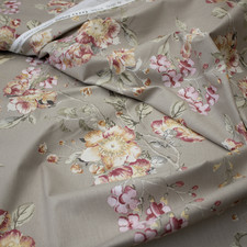 Baumwollstoff Meterware "Jasmina" Blumen Stoff 240cm Breite Baumwolle ab 50cm