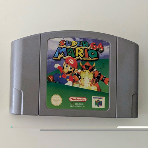 Super mario nintendo 64 - mario, –