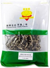 Golden Lion Mu-Err Pilze in Streifen 100g | Black Fungus schwarz/weiß | Judasohr