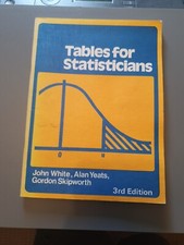 Tables for Statisticians by