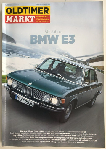 Oldtimer markt 2018 bmw e3 - oldtimer,