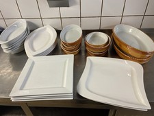 Porzellanteller, Platten, Vorlegeplatten , Gastro, Gastronomie