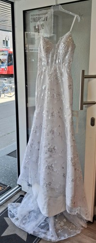 Brautkleid fit and flare weiß - and,